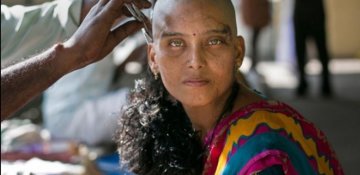 Hindistandan Afrikaya uzanan milyard dollarlıq saç bazarı FOTO/VIDEO
